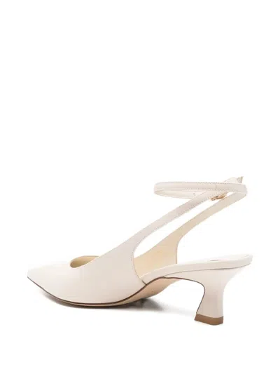 Stuart Weitzman Vinnie Ankle-strap Pumps In Neutral