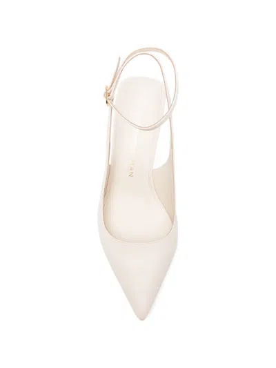 Stuart Weitzman Vinnie Ankle-strap Pumps In Neutral