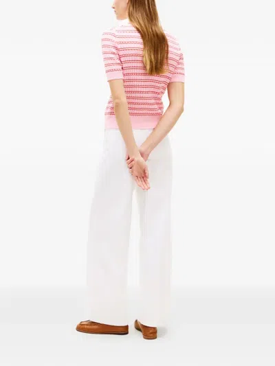 Tommy Hilfiger Striped-pattern T-shirt In Multi