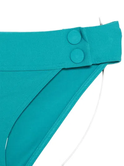 Eres Button-embellishment Bikini In Blue