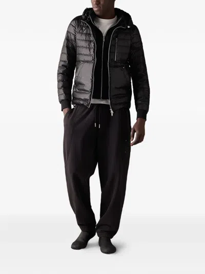 Moose Knuckles Cloud Walker Air Down Jacket In Black