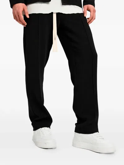 Hamza Drawstring Trousers In Black