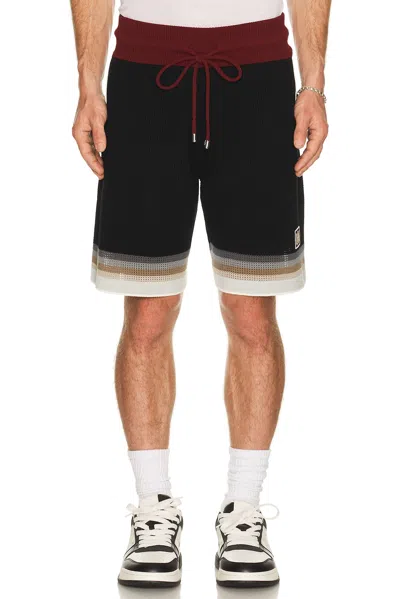 Amiri Drawstring Athletic Shorts In Black