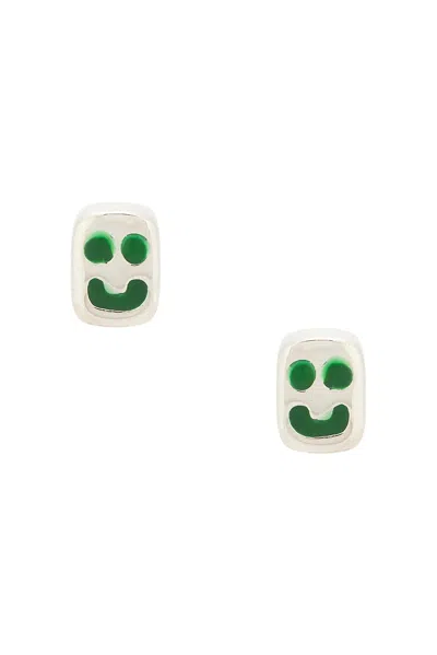 Maple Smiley Earrings In Multi
