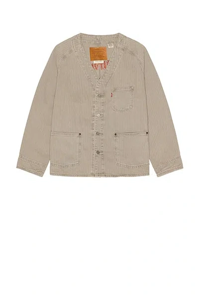 Levi's Engineer Jacket In Brown