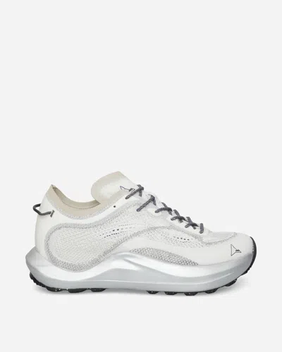 Roa White Fabric Athletic Sneakers In Multi