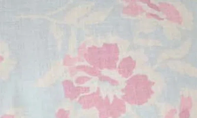 Faherty Short Sleeve Breeze Shirt In Clear Waters Blossom In Pink