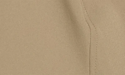 Dkny Button Front Vest In Brown