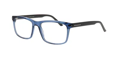 Prodesign Strike 2 9225 Men's Glasses Size 56 - Free Lenses - Blue ...
