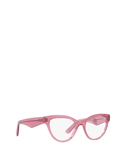 Dolce & Gabbana Logo Flat Mirror In Pattern