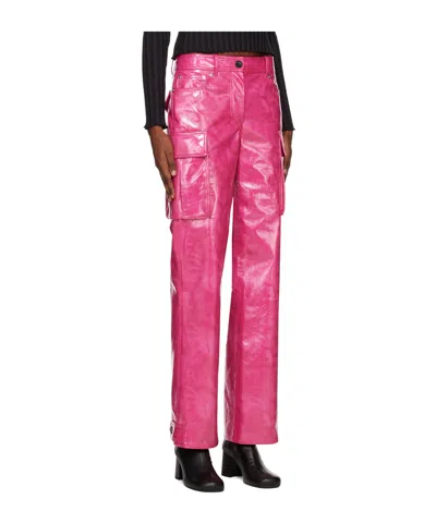 Stand Studio Five-pocket Slacks In Pink