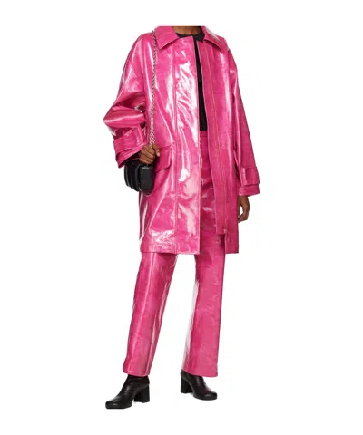 Stand Studio Five-pocket Slacks In Pink