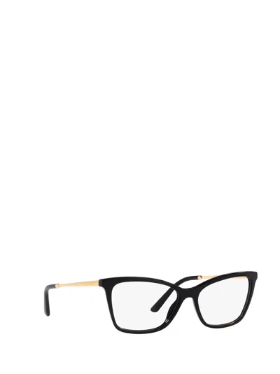 Dolce & Gabbana Dolce  Gabbana Eyewear Rectangular Frame Glasses In Orange