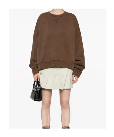 Entire Studios Box Crew Brunette In Brown