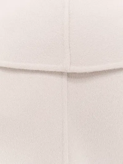 Max Mara Long-sleeved Coat In Brown