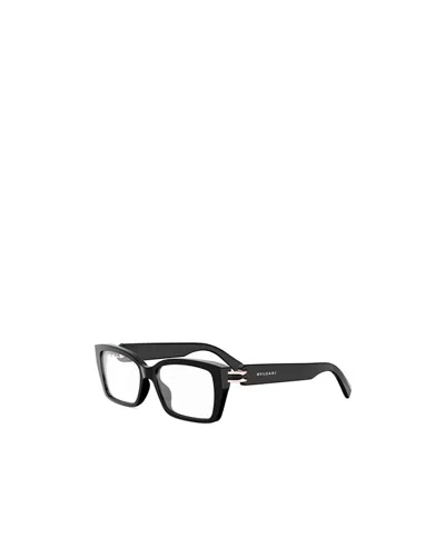 Bvlgari Bulgari Rectangle Frame Glasses In Pattern