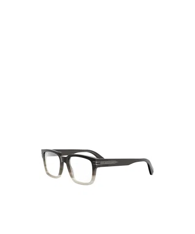 Bvlgari Bulgari Rectangular Frame Glasses In Green