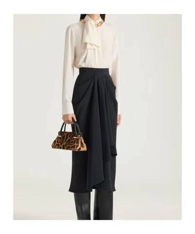 Givenchy Pinch Mini Embellished Leopard-print Calf-hair Shoulder Bag In Multi