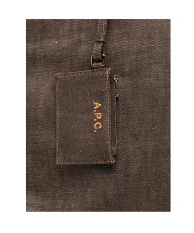 A.p.c. Double-handled Shoulder Bag In Black
