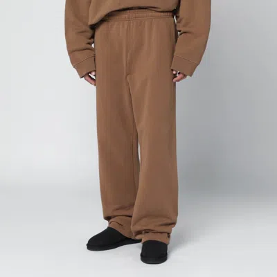Entire Studios Mens Dune Straight-leg Relaxed-fit Cotton Jogging Bottoms Xl In Brown