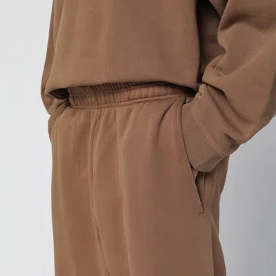 Entire Studios Mens Dune Straight-leg Relaxed-fit Cotton Jogging Bottoms Xl In Brown