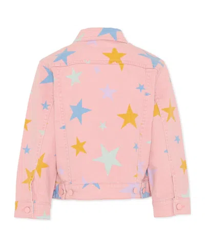 Stella Mccartney Star-print Jacket In Pink