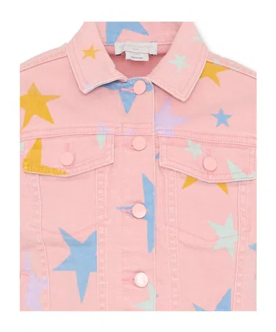 Stella Mccartney Star-print Jacket In Pink