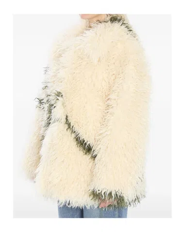Jakke Cocoon Coat Jacket In Neutral