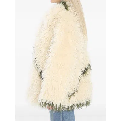 Jakke Cocoon Coat Jacket In Neutral