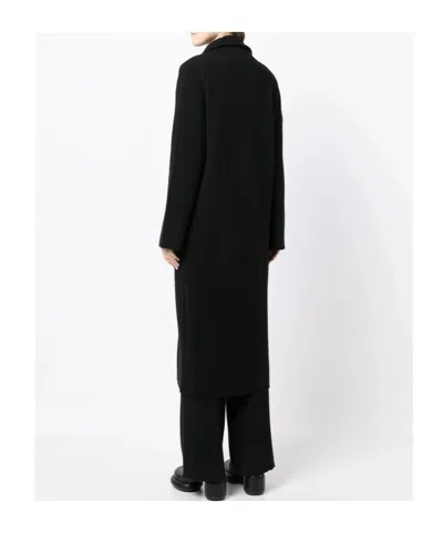 Lisa Yang Single-breasted Fitted Coat In Black