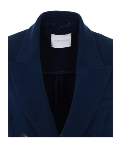 Circolo 1901 Double-breasted Blazer In Pattern