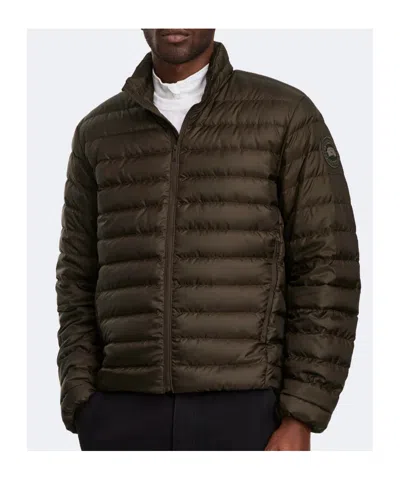 Canada Goose Nylon Down Jacket In Brown
