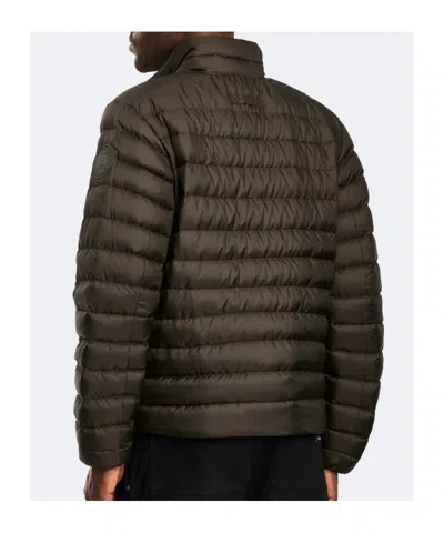 Canada Goose Nylon Down Jacket In Brown