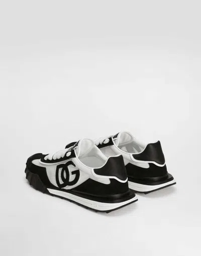 Dolce & Gabbana Statement Low-top Sneakers In Black