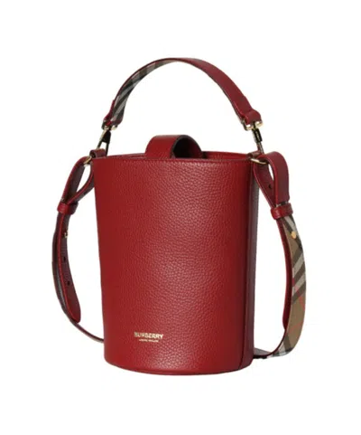 Burberry Single-handle Shoulder Bag In Red