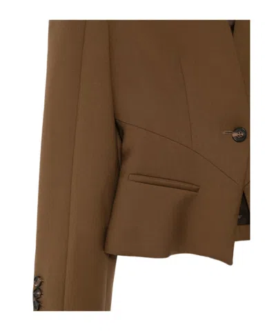Giuseppe Di Morabito Button-front Jacket In Brown