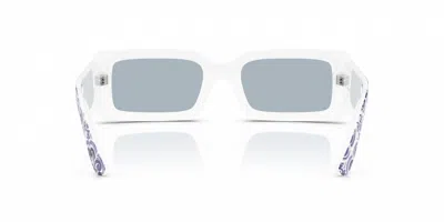 Dolce & Gabbana Rectangular Sunglasses In Multi
