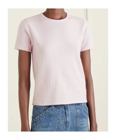 Co Cashmere And Silk-blend T-shirt In Multi
