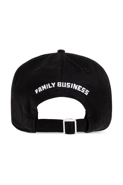 Dsquared2 Dsquared Men Disquared2 Milano Patch Hat In Burgundy