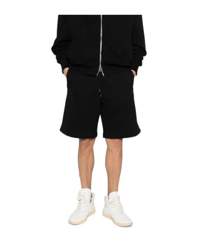 Maison Kitsuné Tailored Shorts Featuring Practical Side Pockets In Black