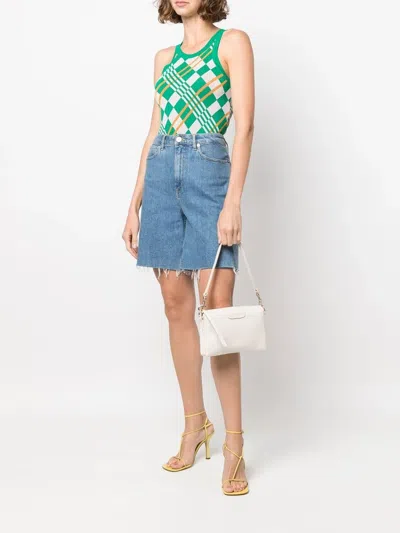Lancaster Logo Patch Shoulder Bag In Neutral