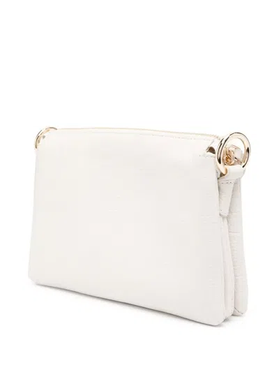 Lancaster Logo Patch Shoulder Bag In Neutral
