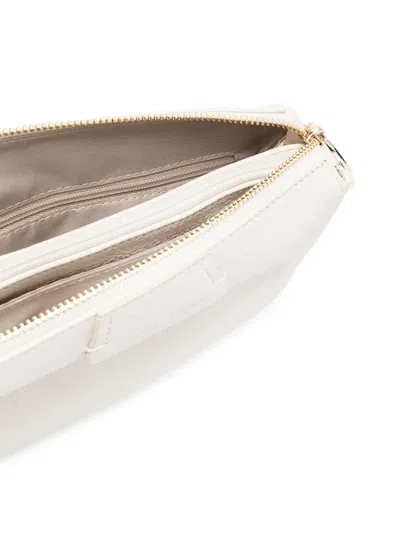 Lancaster Logo Patch Shoulder Bag In Neutral