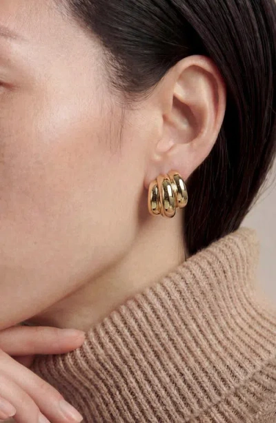 St. Moran Aura Statement Earrings In Pattern