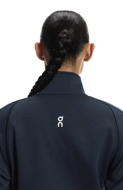 On Courtside Full Zip Jacket In Blue