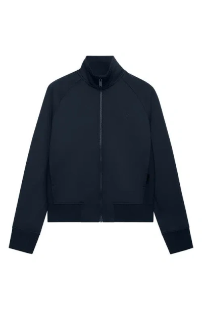 On Courtside Full Zip Jacket In Blue