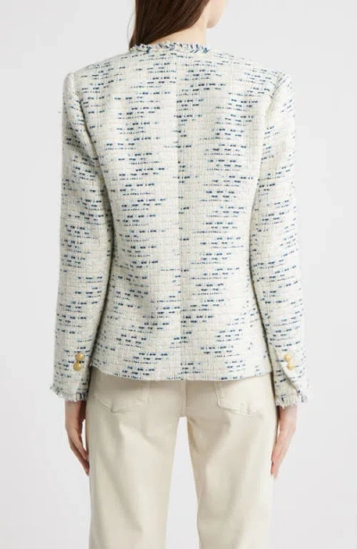 Kobi Halperin Sapphire Tweed Jacket In Multi