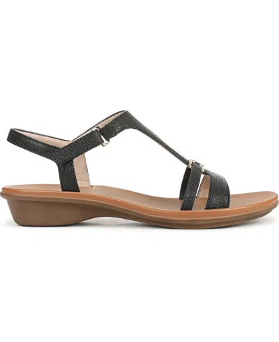 Naturalizer Wide Width Sofia Sandal In Black
