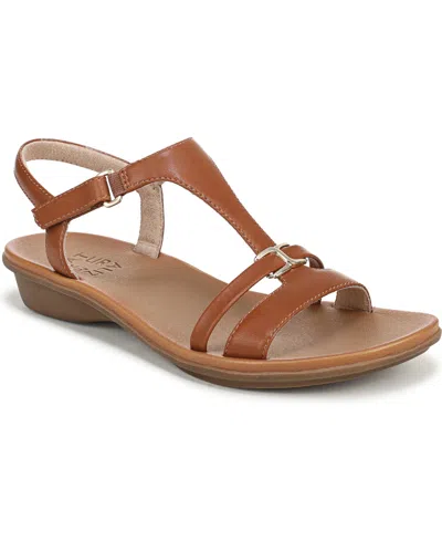 Naturalizer Wide Width Sofia Sandal In Brown