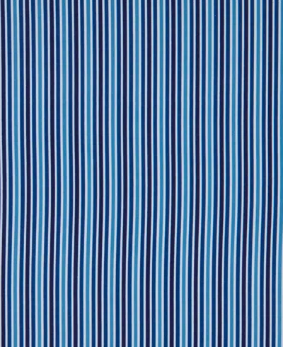 Nautica Alden Stripe Printed Microfiber 4-pc. Sheet Set, Full In Blue